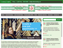 Tablet Screenshot of cambriantraining.com